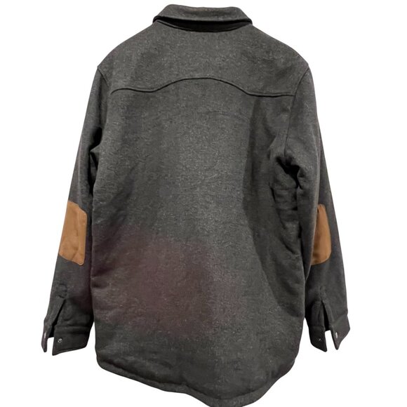 Bleecker & Broad Men's Shacket, NWT, Charcoal, 2X - Picture 2 of 9